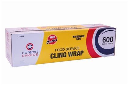 6 X Cling Wrap 600M X 33Mm