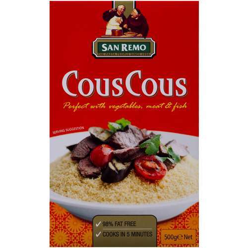12 X San Remo Couscous 500G