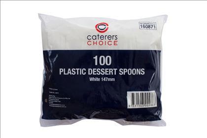 Plastic Spoons 100 Pack
