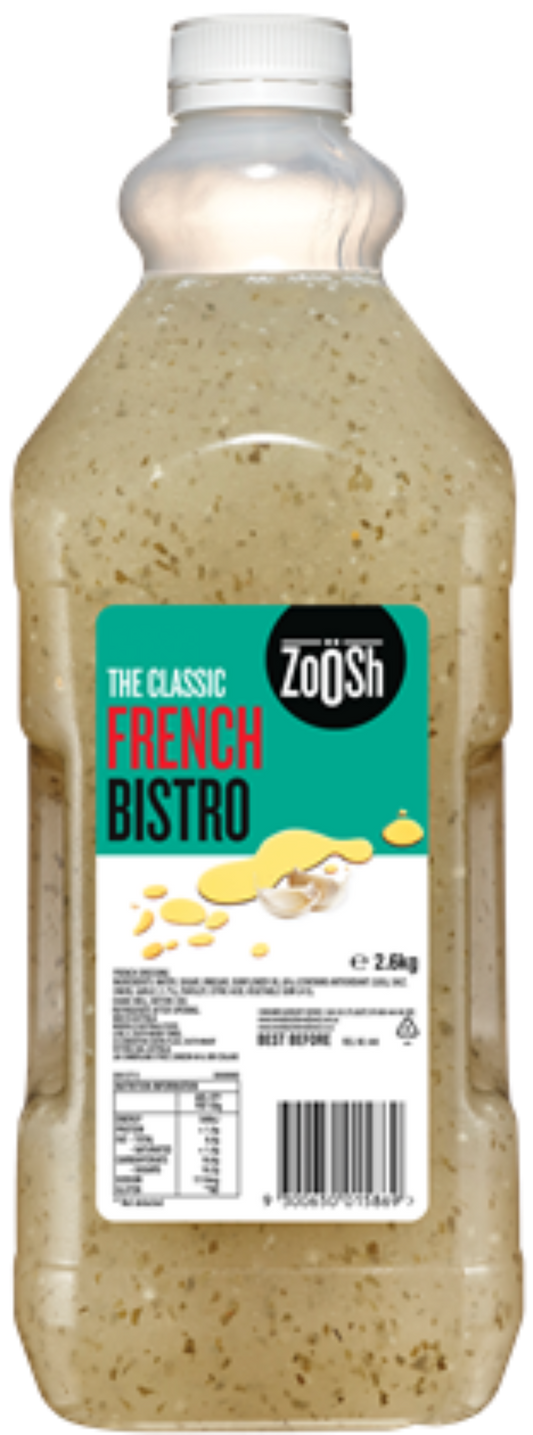 4 X Zoosh Dressing French  2.6L