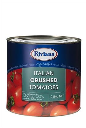 Tomatoes Crushed Italian  3 x 2.5 Kg Riviana