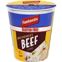 Fantastic Noodles Cup Beef Gluten Free 8 X 45G
