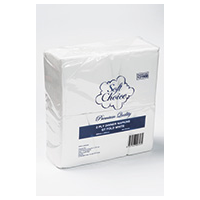 100 Napkins 2 Ply Dinner White Gt Fold