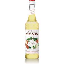 6 X Monin Syrup Lychee 700Ml