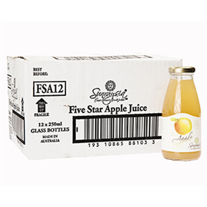 Sunraysia Juice Apple Ambient Luxury Five Star 12 X 250Ml