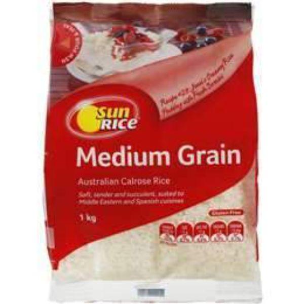 Calrose Rice Grain Rice Calrose White Medium Grain 1Kg – BulkPantry