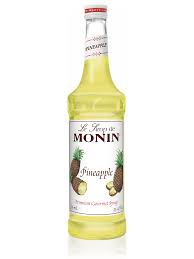 6 X Monin Syrup Pineapple 700Ml