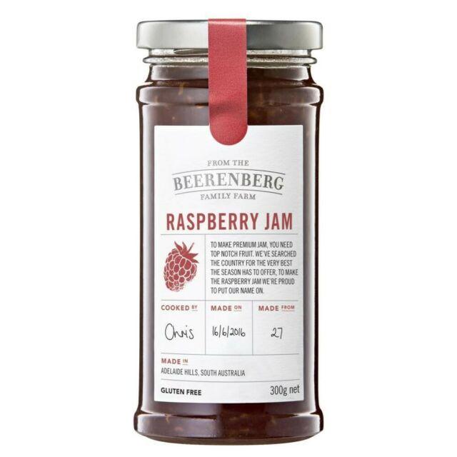 Beerenberg Jam Raspberry 300G