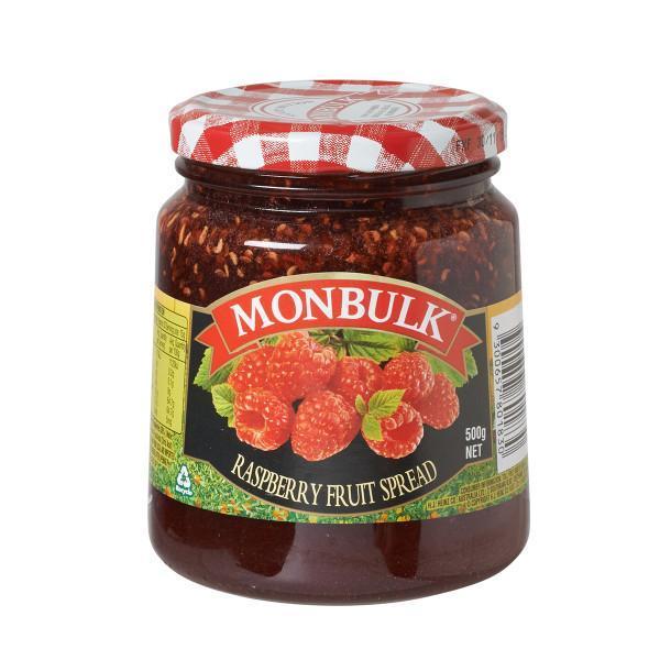 6 X Jam Raspberry Mobulk 500G – BulkPantry