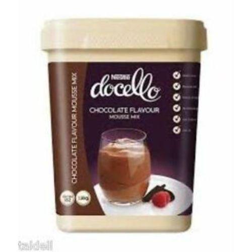 6 X  Docello Chocolate Flavour Mousse Mix 1.9Kg