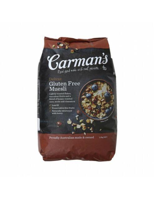 4 X 1.2 Kg CarmanS Delux Gluten Free Muesli