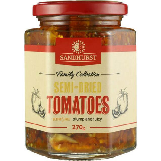 6 X Sundried Tomatos Sandhurst 270G