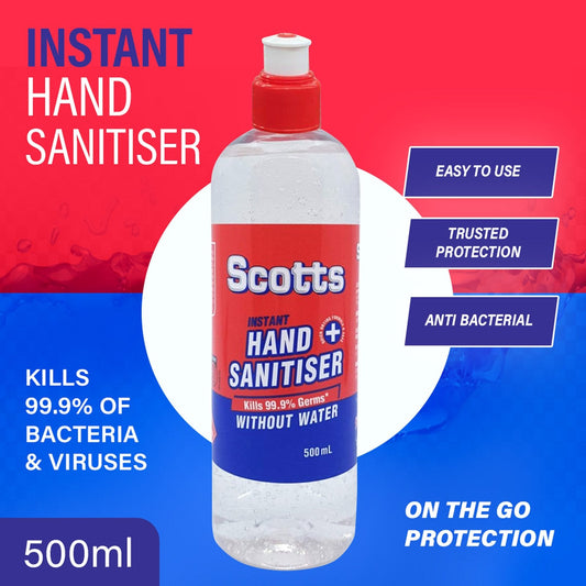 Scotts 500Ml Australian-Made Instant Hand Sanitiser