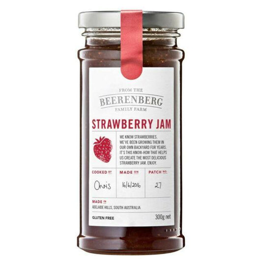 8 X Beerenberg Jam Strawberry 300G