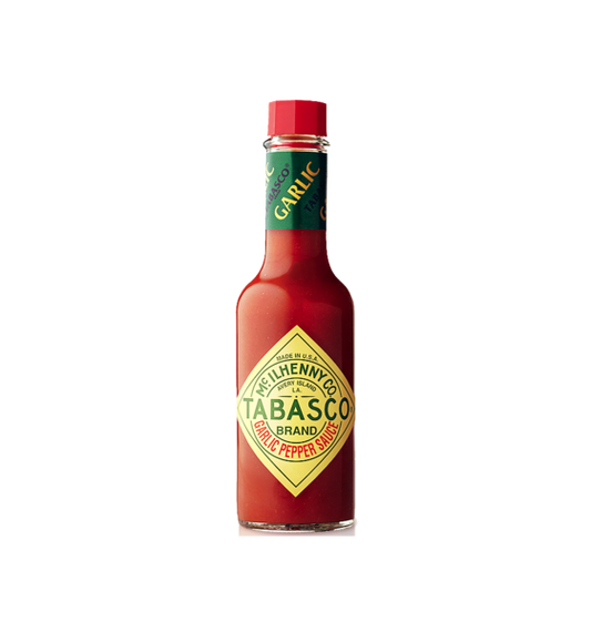12 X Tabasco Garlic Pepper Sauce 60Ml