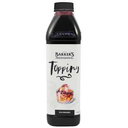 6 X Barkers Wildberry Topping 1L