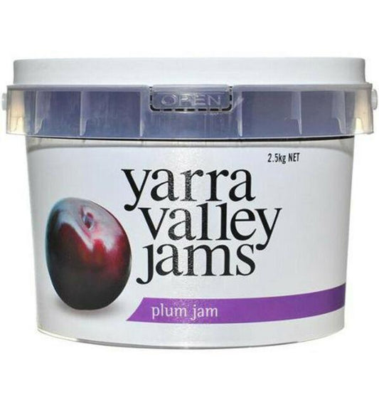 3 X Yarra Valley Plum Jam 2.5 Kg